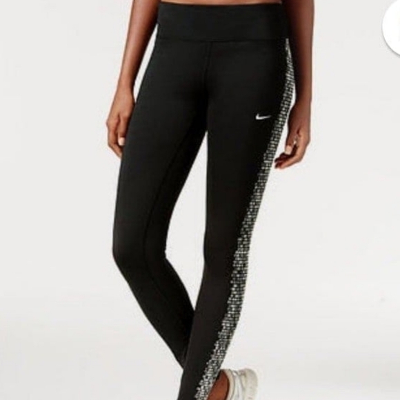 Nike Power Epic Run Flash Leggings Womens SZ S workout running - Picture 1 of 11